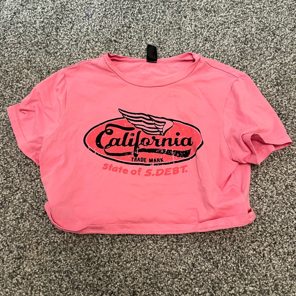 Cropped tee